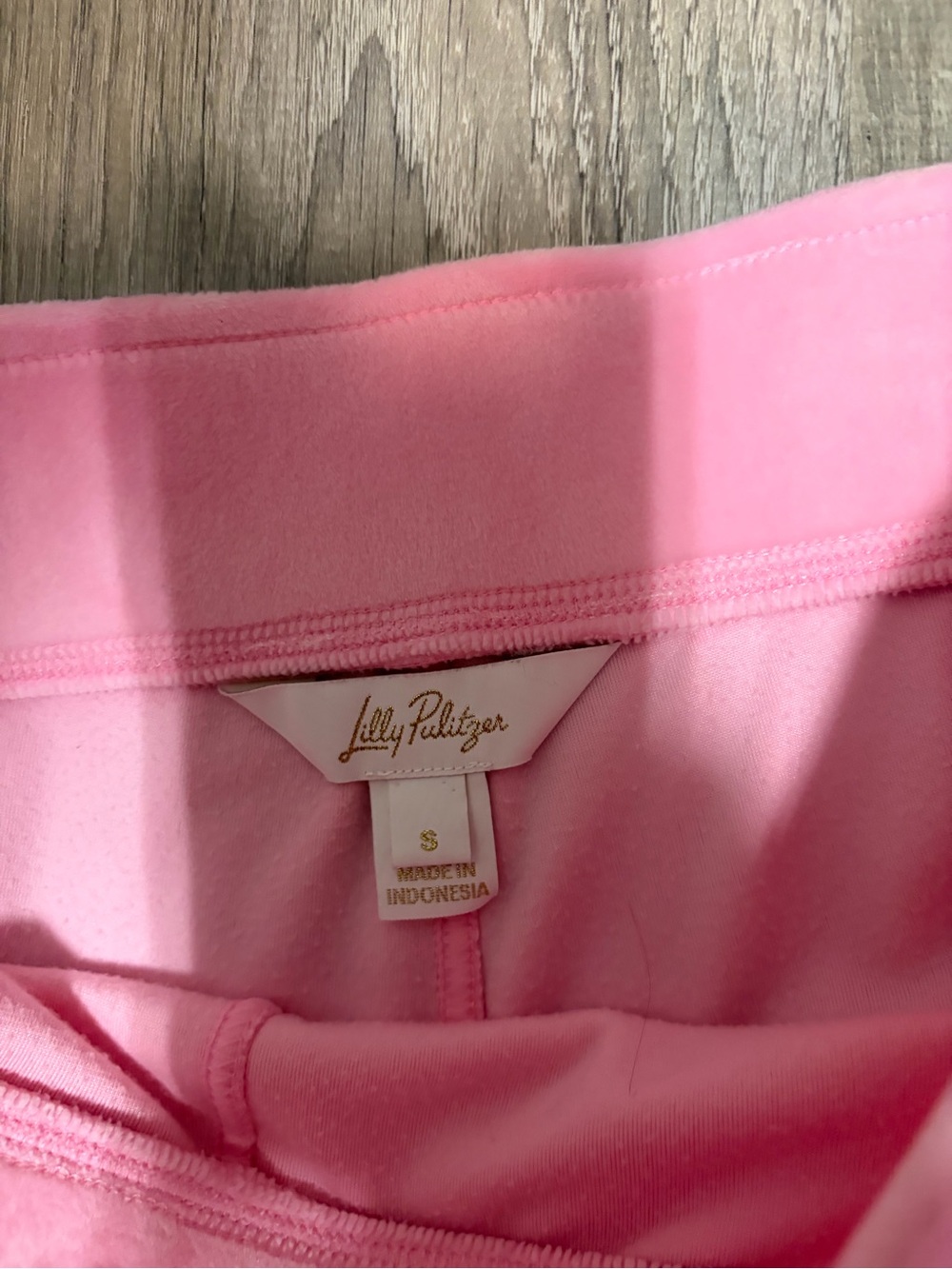 Lilly Pulitzer Velour Pink Pants